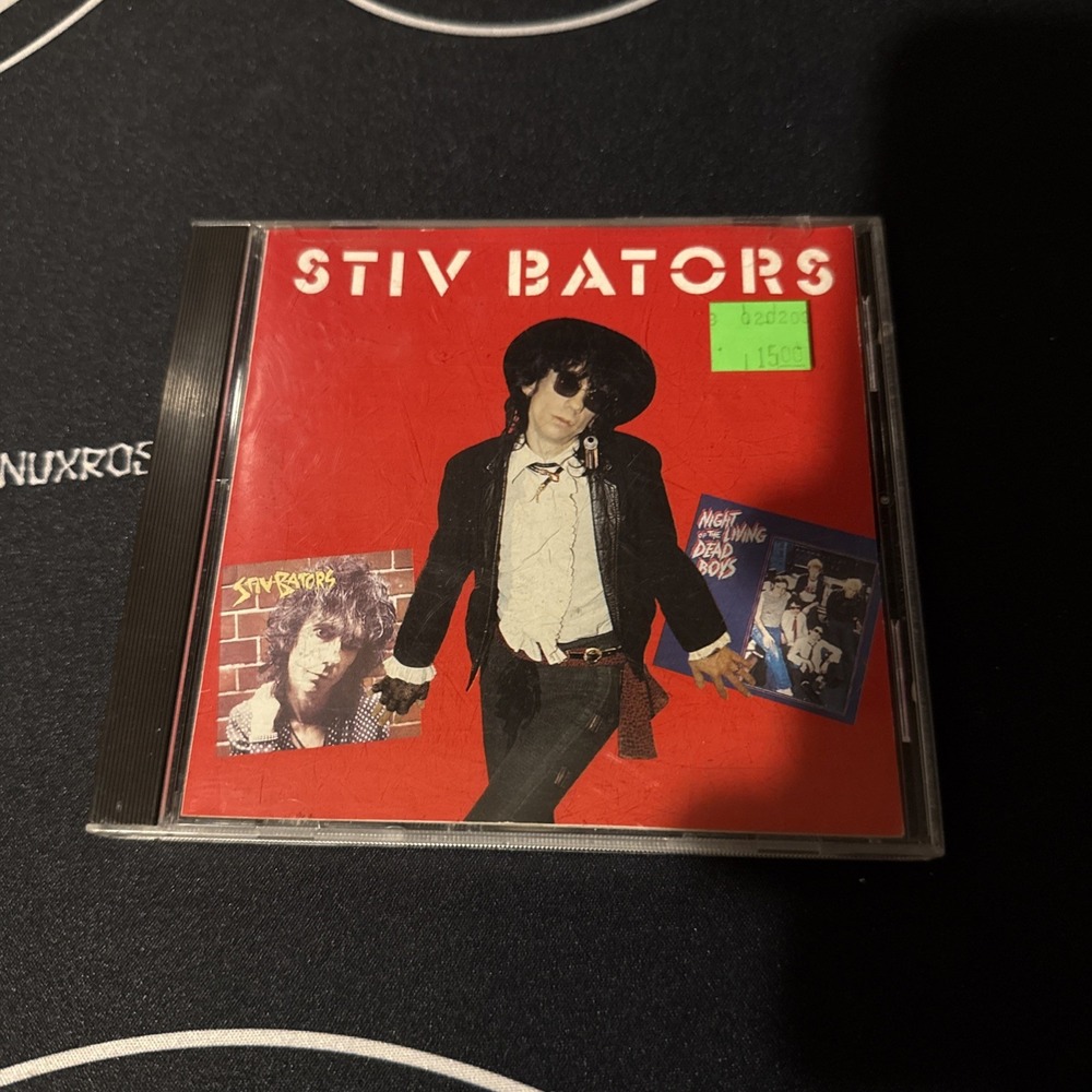 Stiv Bators/ Night of the Living Dead Boys CD SS Revenge MIG 16/18 2 LPS on 1 CD